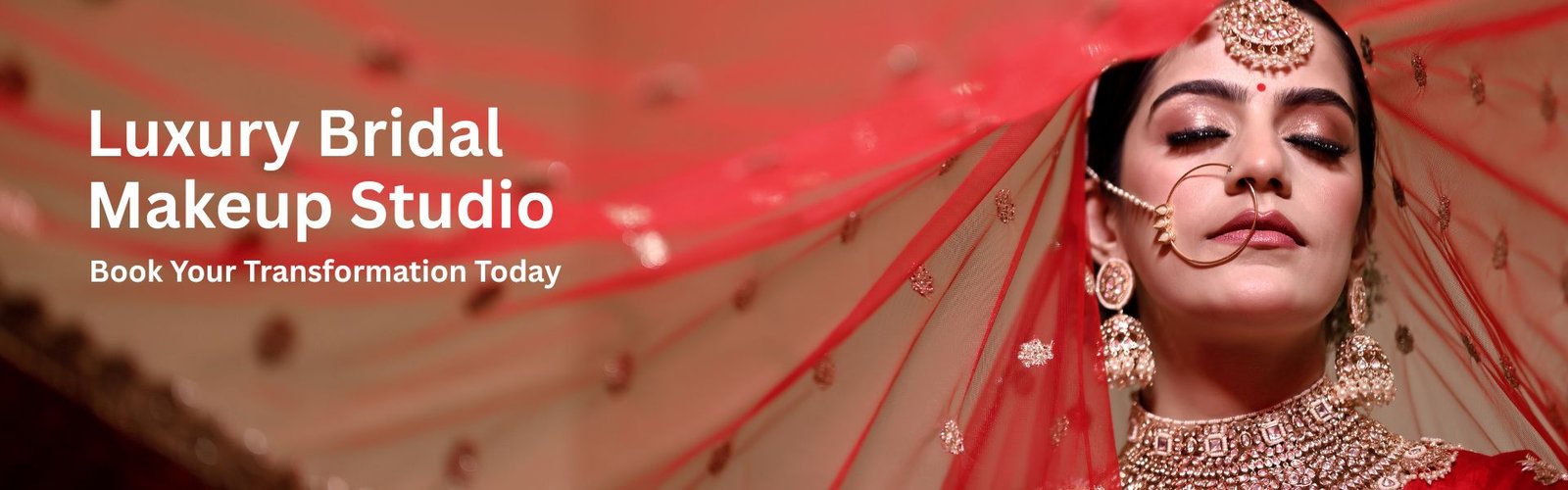 Home luxury bridal makeup studio